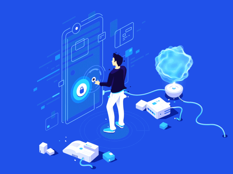 Project devices mockup